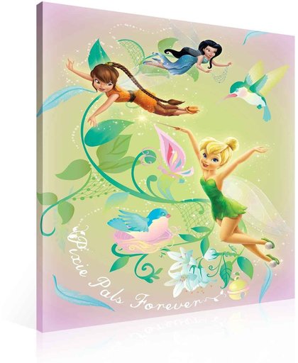 Disney Fairies Tinker Bell Fawn Canvas Print 100cm x 75cm