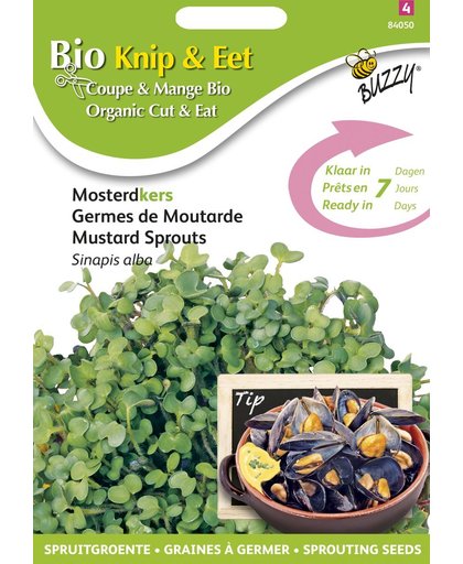 Buzzy® Bio Knip & Eet Mosterdkers (BIO)