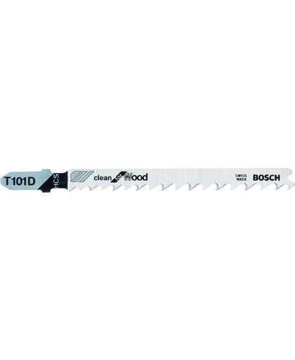 Bosch - Decoupeerzaagblad T 101 D Clean for Wood - 25 stuks