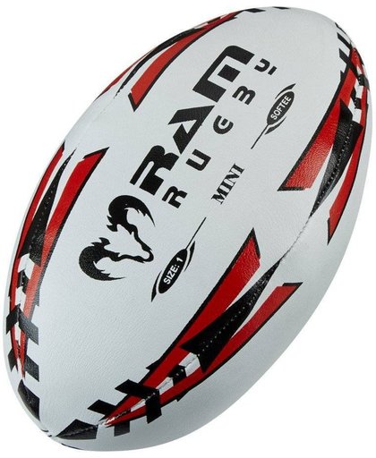 Mini Rugbybal Softee, 15 cm - topmerk RAM-Top-Kwaliteit