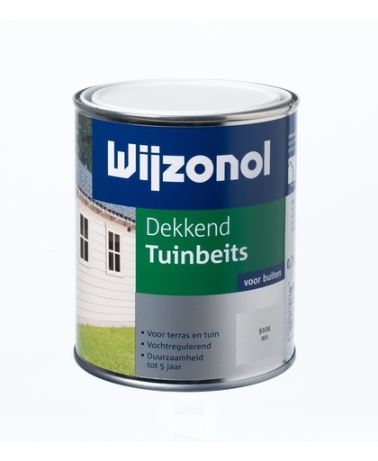 Wijzonol Dekkend Tuinbeits - 0,75 liter - Antraciet