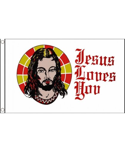 Jesus Loves You vlag