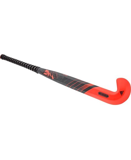 DF24 Carbon Hockeystick Black/ solar red/ carbon