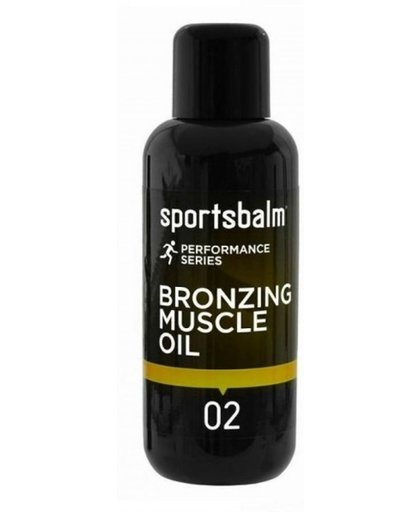 Sportsbalm Voorbereidingsolie Bronzing Muscle Oil 200ml Per Stuk