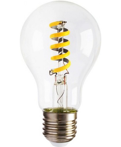4W E27 Filament Bulb (A60) Amber Glas  - Super warm wit - (2200K)