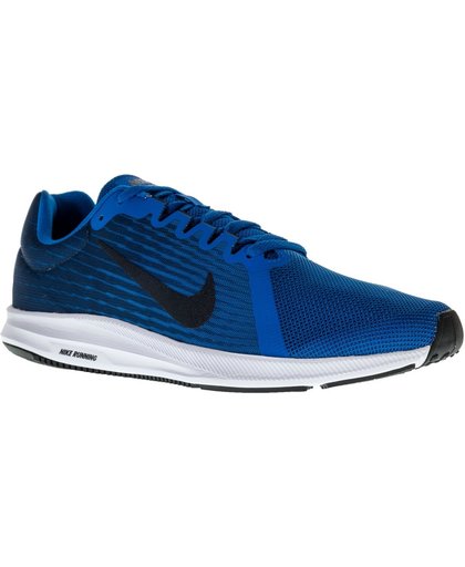 Nike Downshifter 8 Hardloopschoenen Heren  Hardloopschoenen - Maat 43 - Mannen - blauw/zwart