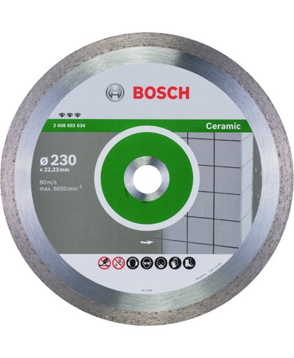 Bosch - Diamantdoorslijpschijf Best for Ceramic 230 x 22,23 x 2,4 x 10 mm