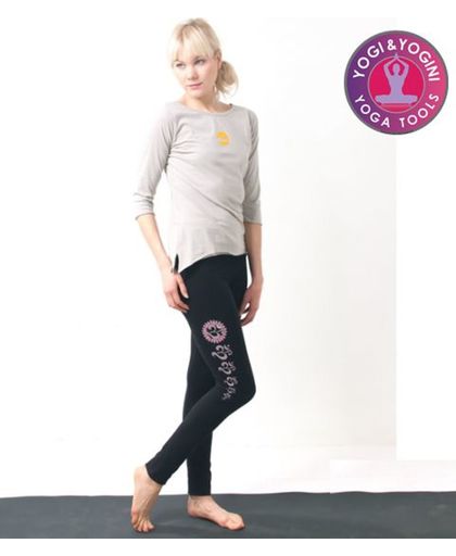 ZEN Naturals Yoga-legging 'Asana' katoen zwart L