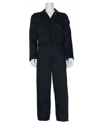 Yoworkwear Overall polyester/katoen zwart maat 52