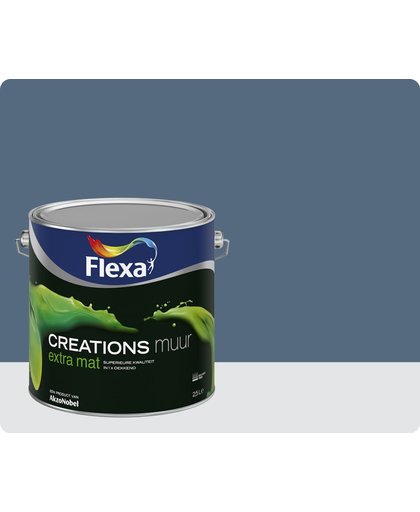 Flexa Creations Muurverf - Extra Mat - Blueberry Dream - 2,5 liter