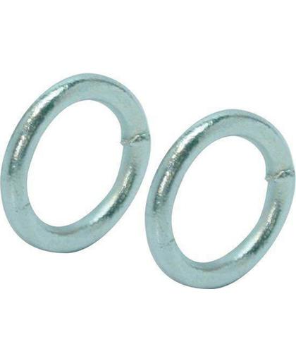Qlinq Gegalvaniseerd Gelaste Ring - 50 x 8 mm