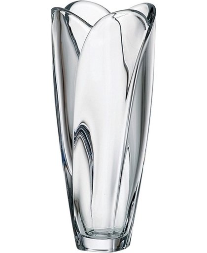 Kristalglas Globus design vaas 25.5 cm