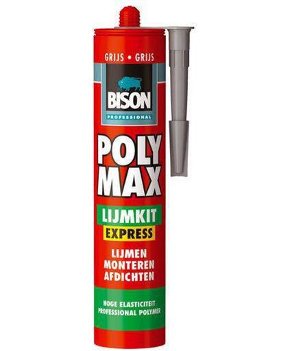 Bison PolyMax Lijmkit Express 425 grijs    1490918