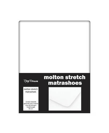 Molton stretch hoeslaken day dream-180 x 200 cm