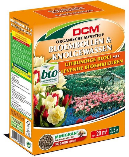 DCM organische mest voor bloembollen en knolgewassen - 3 sets