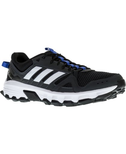 adidas Rockadia Trail Hardloopschoen Heren Hardloopschoenen - Maat 42 2/3 - Mannen - grijs/wit/blauw