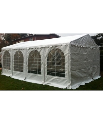 Professionele Partytent PVC 5x8x2,6 mtr in Wit