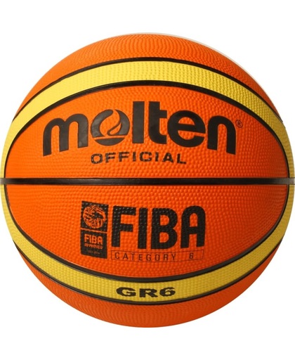 Molten Basketbal Gr Oranje Maat 6