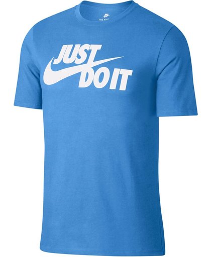 Nike Sportswear Concept 2 T-shirt Heren Sportshirt casual - Maat M  - Mannen - blauw/wit