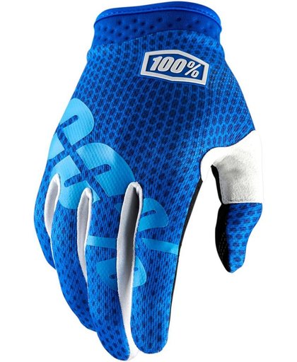 100% iTrack fietshandschoenen blauw Handschoenmaat XXL