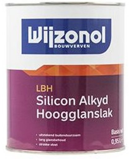 Wijzonol LBH Silicon Alkyd Hoogglans 2.5L RAL 9010