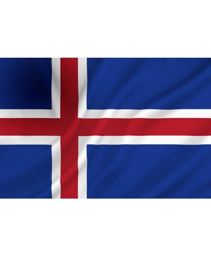 Dokkumer Vlaggen Centrale - Ijslandse vlag - 100 x 150 cm
