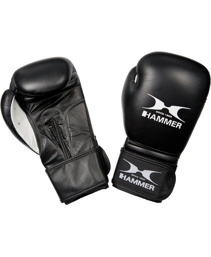 Boxing gloves Cowhide, black, 14 OZ
