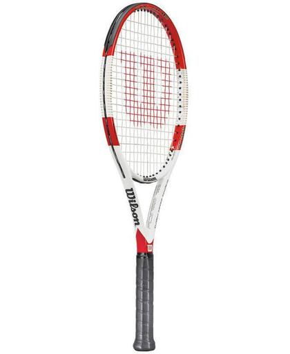 Wilson Six One 102UL - Tennisracket - Beginner - L0 - Wit