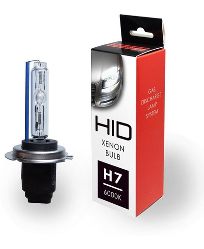 HID-Xenon lamp H7 6000K, 1 stuk