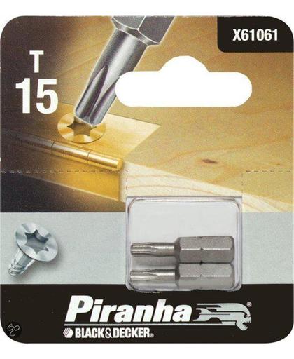 Piranha Torx 15, 25mm X61061