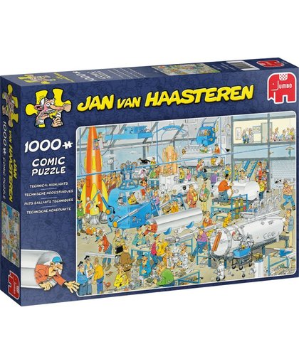 Jan van Haasteren Technische Hoogstandjes 1000 stukjes