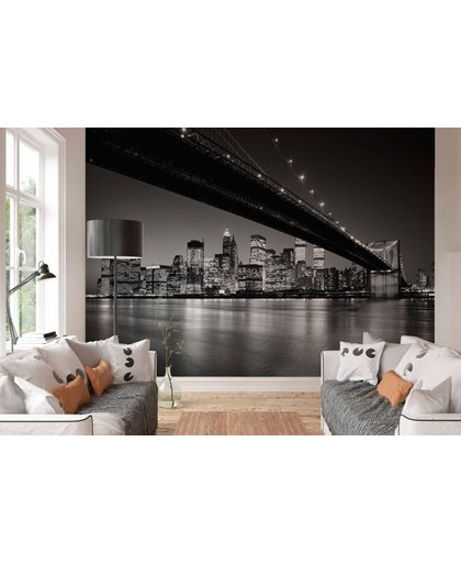 W&G Behang Horizon van Manhattan - Henri Silberman - 8-delig fotobehang  - 366 × 254 cm - no. 20933