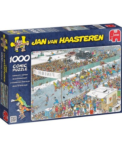 Jan van Haasteren De Elfstedentocht 1000 stukjes