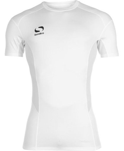 Sondico ondershirt / sportshirt korte mouw - Heren - White - XL
