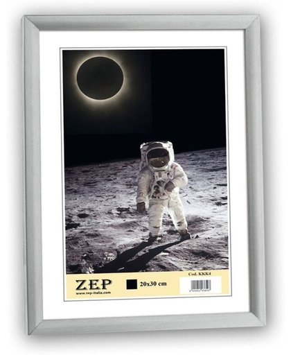ZEP -  Kunststof Fotolijst Basic Frame Zilvergrijs voor foto formaat 30x30 - KL13