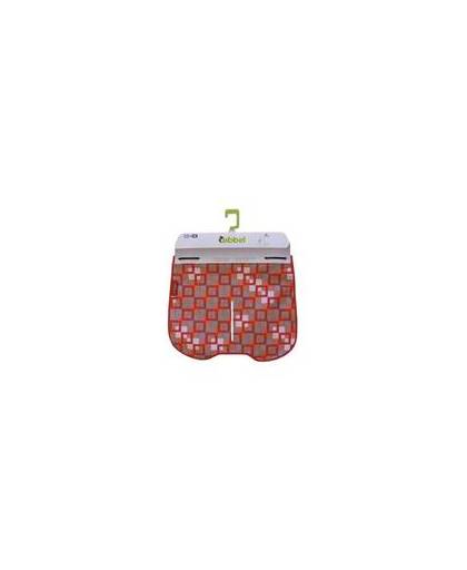 Qibbel Stylingset Voor Windscherm Checked-Red