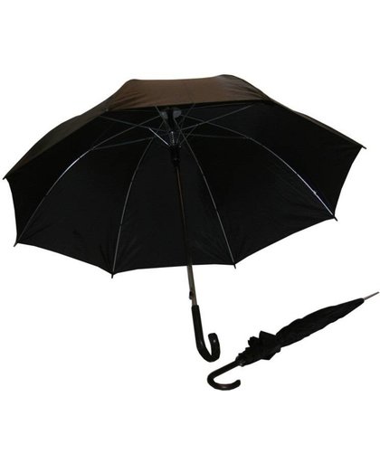 Paraplu XL | zwart | stevig en beschermt | stoot vrij