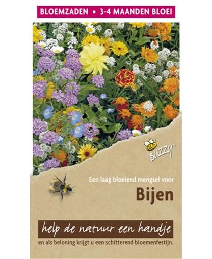 Buzzy® Flower Mix Bijen Laag 15 m²