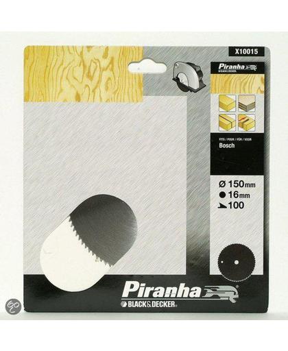 Piranha Cirkelzaagblad Chroom Vanadium, 150x16mm 100 tanden X10015