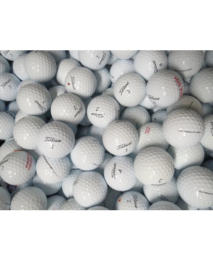 Golfballen gebruikt/lakeballs Titleist Pro V1 model 2014 AAAA klasse 50 stuks.