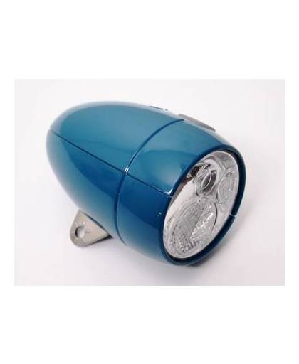 AXA Vintage LED Batterij Voorlicht Zeeblauw