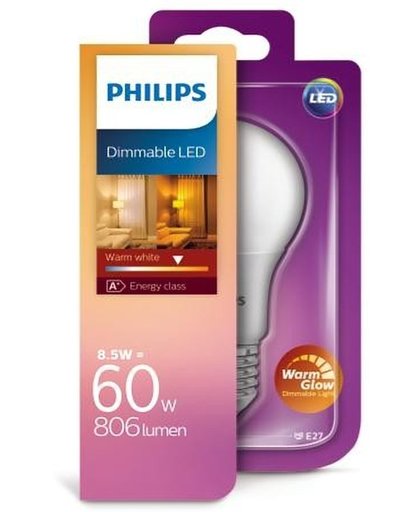 Philips 929001233401 8.5W E27 A+ Warm wit LED-lamp