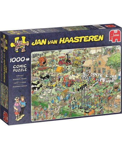 Jan van Haasteren Boerderij Bezoek 1000 stukjes