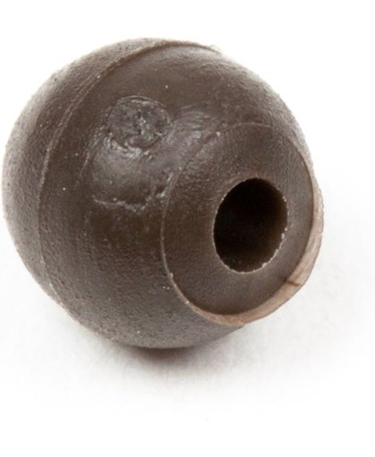 Korda 4mm Rubber bead muddy brown Qty:25 (K4RBB)