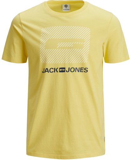Jack & Jones Core Mirko  Sportshirt casual - Maat M  - Mannen - geel