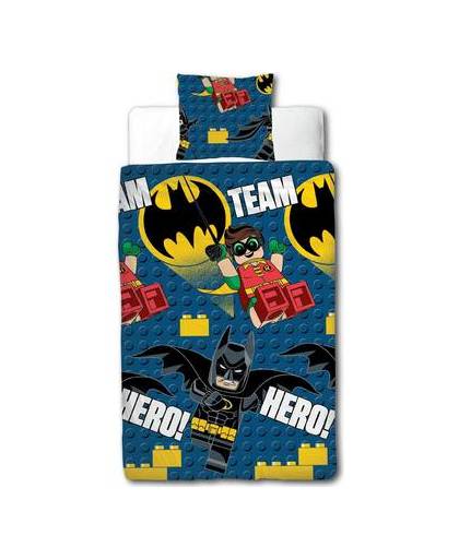 LEGO Batman Movie: Hero dekbedovertrek 140 x 200 cm