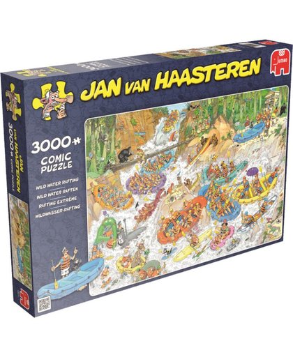 Jan van Haasteren Wild Water Raften 3000 stukjes