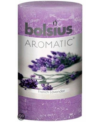 Bolsius French lavendel - Geurkaars - 6 stuks