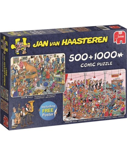Jan van Haasteren Feestje! 500&1000 stukjes