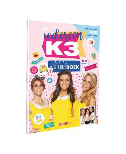 K3 stickerboek Iedereen K3
